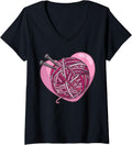 Womens Knitting Knitter Yarn V-Neck Yarn Supply | Premium Quality | High CTR Title