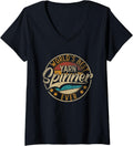 Womens Worlds Best Yarn Spinner V-Neck Yarn Supply | Trending 2025 | Customer Favorite