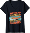 Womens Boat Stuff Boat Must Haves Motor Boaters Boating Boating V Neck Apparel Viral TikTok Find Best Seller Look