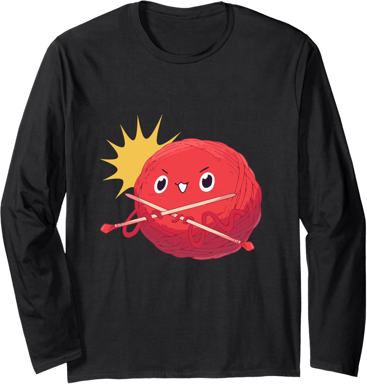 Knitting red yarn ball Long Sleeve Yarn Supply | Premium Quality | Perfect for Crafters