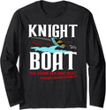 Knight Boat The Crime Solving Boat Long Sleeve Long Sleeve T Shirt Trending US Gift Ready