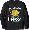 Crochet Knotty Hooker Yarn Crocheting Love Knitting Long Sleeve Yarn Supply | Trending 2025 | High CTR Title