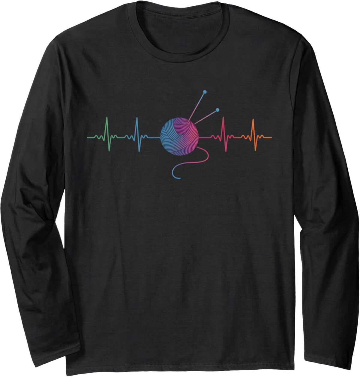 Knitting Crochet Crocheting Yarn Knitter Long Sleeve Yarn Supply | High Search Volume | Perfect for Crafters