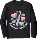 Hooked and Unbothered Crochet Chill Mood Yarn Lovers Crafter Long Sleeve Yarn Supply | Top Rated | High CTR Title