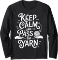 Knitting Pass The Yarn Knitter Long Sleeve Yarn Supply | Top Rated | Best Seller Choice