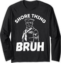 Funny Navy Sea Captain Nautical Swim Beach Pun Vintage Boat Long Sleeve Long Sleeve T Shirt Comfort Fit Hot Right Now