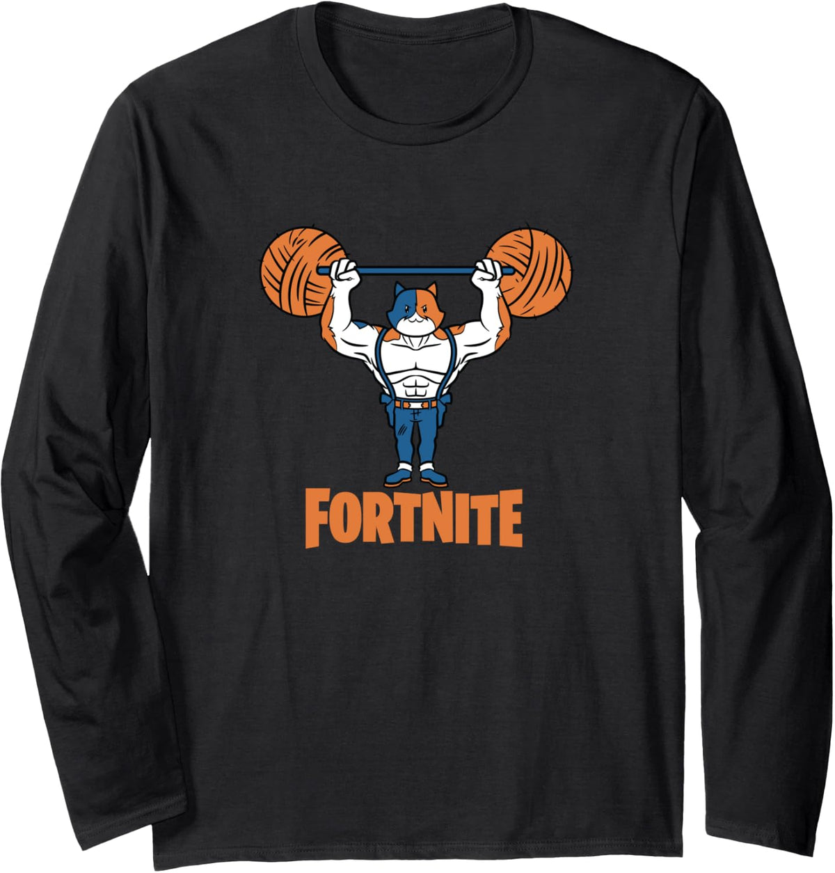 Fortnite Yarn Lifter Orange Text Long Sleeve Yarn Supply | Trending 2025 | High CTR Title