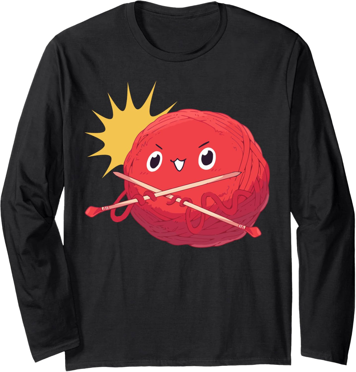Playful Yarn Ball Long Sleeve Yarn Supply | High Search Volume | Best Seller Choice