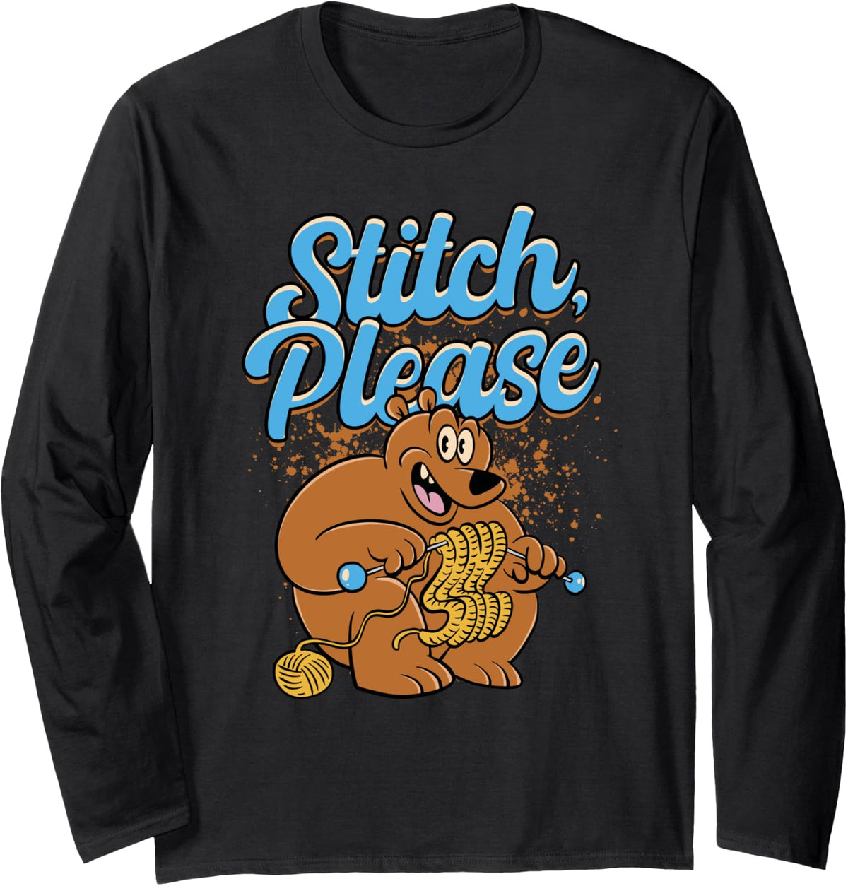Knitting Yarn Knitter Stitch please Long Sleeve Yarn Supply | Viral US Pick | Customer Favorite