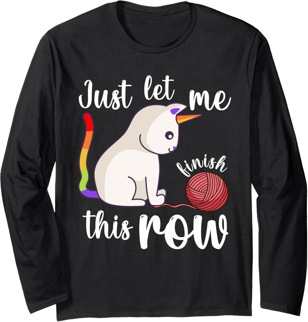 Funny Knitting Crocheting Saying Crochet Yarn Mom Women Girl Long Sleeve Yarn Supply | High Search Volume | High CTR ...