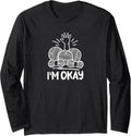 Funny Trapped In The Yarn, Cute Im Ok Crochet Yarn Collector Long Sleeve Yarn Supply | Viral US Pick | High CTR Title