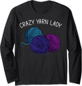 Funny Knitting Gift For Women Mama Crochet Yarn Thread Long Sleeve Yarn Supply | High Search Volume | Perfect for Cra...