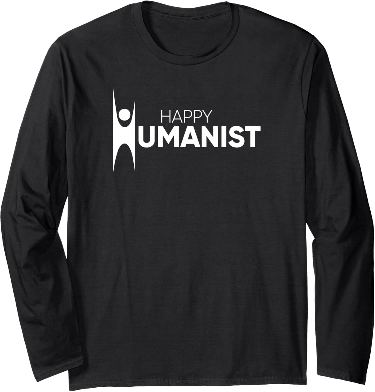 Happy Humanist Symbol Atheist, Atheism, Secular Long Sleeve Apparel | High Search Volume | Perfect for Crafters