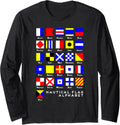Nautical Signal Flag Alphabet Long Sleeve Long Sleeve T Shirt Viral TikTok Find US Top Pick