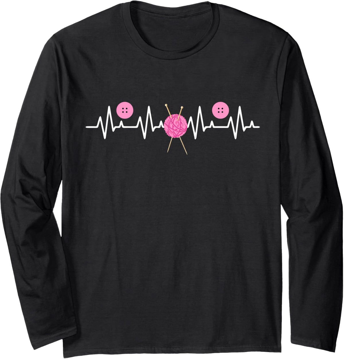 Crochet Heartbeat Funny Yarn For Knitting And Crocheting Long Sleeve Yarn Supply | Premium Quality | Perfect for Craf...