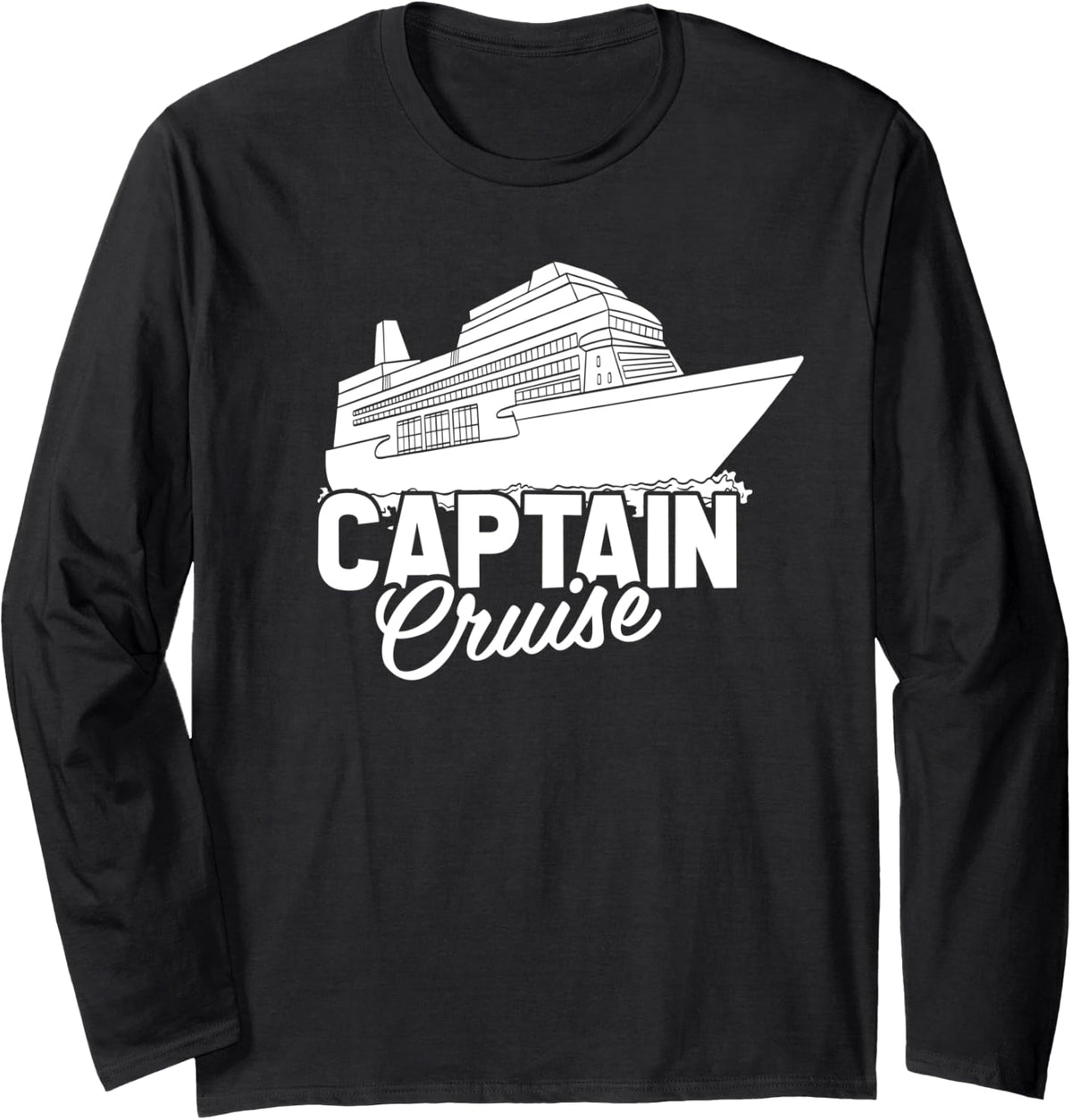 Liner Cruising Captain Ocean Ship Trip Boat Cruise Long Sleeve Long Sleeve T Shirt Trending US Best Seller Look