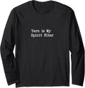Yarn is My Spirit Fiber Funny Yarn Quotes Long Sleeve Yarn Supply | Viral US Pick | Customer Favorite