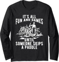 Funny Dragon Boat Paddles Rowing Dragon Boat Racing Long Sleeve Long Sleeve T Shirt Viral TikTok Find US Top Pick