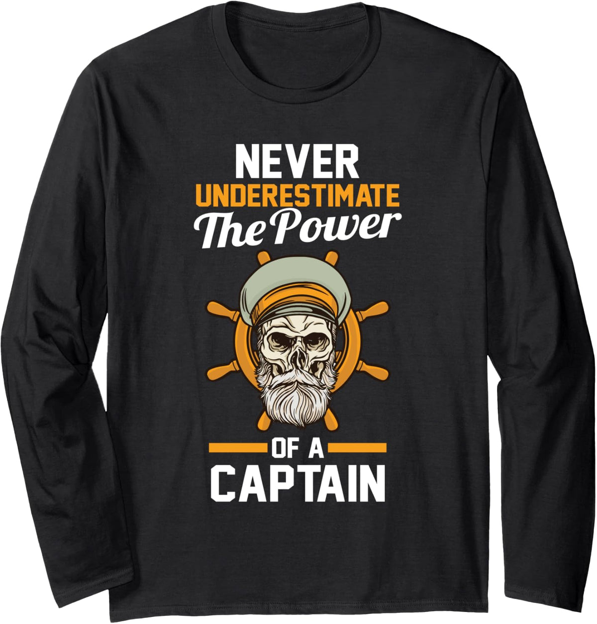 Fishing Boating Boat Sailing Captain Long Sleeve Long Sleeve T Shirt Streetwear Style Best Seller Look