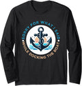 Funny Boating Sailor Captain Shipmate Boats Humor Long Sleeve Long Sleeve T Shirt Viral TikTok Find Best Seller Look