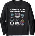 Yarn Things I Do In My Spare Time Knitting Yarn Long Sleeve Yarn Supply | Trending 2025 | Perfect for Crafters