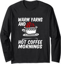 Warm yarns and hot coffee mornings Long Sleeve Yarn Supply | High Search Volume | High CTR Title