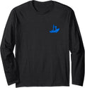 3D Printed Boat Long Sleeve Long Sleeve T Shirt Viral TikTok Find Gift Ready