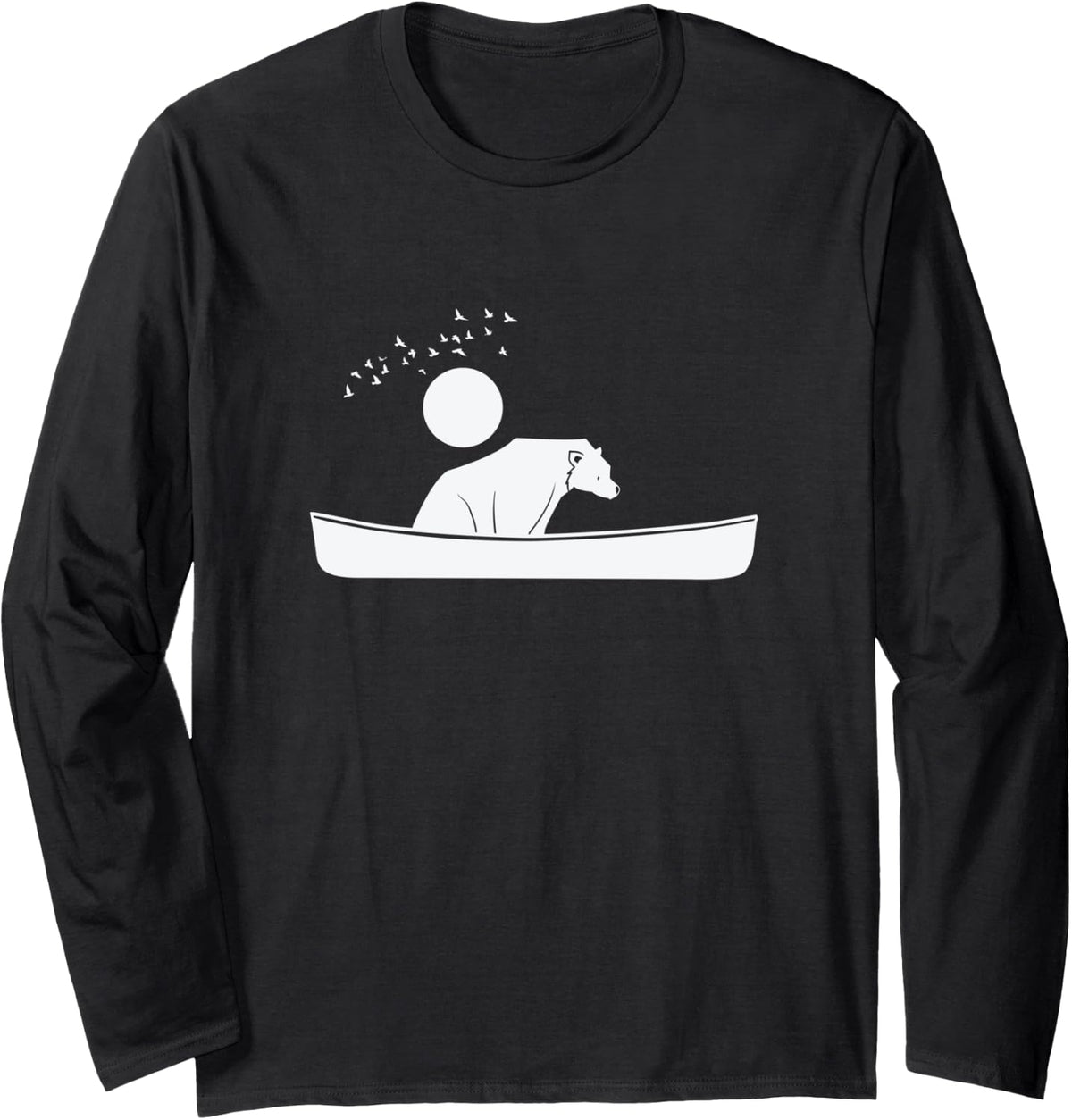 Kayak Water Paddle Boat Water Sports Canoe Long Sleeve Long Sleeve T Shirt Streetwear Style Fan Favorite