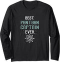 Pontoon Captain Funny Boat Party Long Sleeve Long Sleeve T Shirt Streetwear Style Fan Favorite