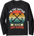 Funny Boat Design For Men Women Boating Boat Trailer Captain Long Sleeve Long Sleeve T Shirt High Search Demand Everyday