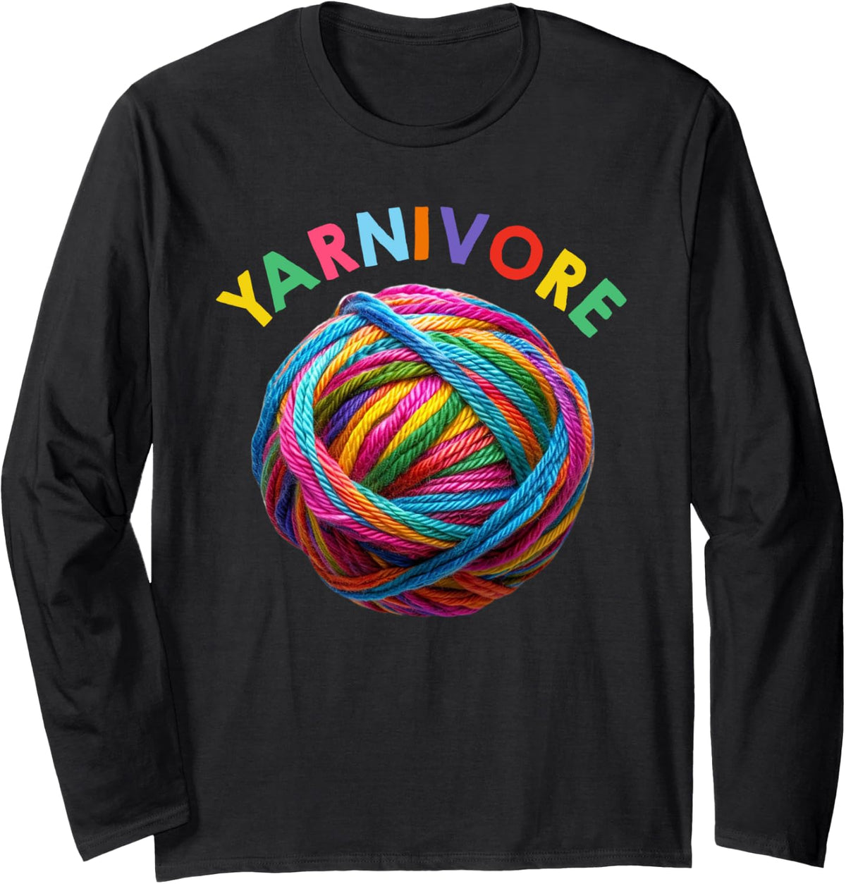 Yarn Collection YRNIVORE Funny Yarn Collector Long Sleeve Yarn Supply | Trending 2025 | Best Seller Choice