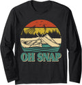 Oh Snap Canoeing Retro capsize Canoe Boat Long Sleeve Long Sleeve T Shirt Viral TikTok Find Best Seller Look