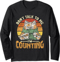 Don't Talk To Me I'm Counting Yarn Knit Knitter Knitting Long Sleeve Yarn Supply | Premium Quality | Customer Favorite