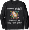 I rescue yarn trapped at the yarn shop. Long Sleeve Yarn Supply | Premium Quality | High CTR Title