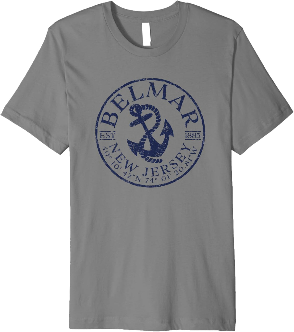 Belmar New Jersey Nautical Boat Anchor Premium Apparel High Search Demand US Top Pick