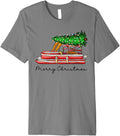 Pontoon Boat Captain Christmas Tree Light Tree Pajama Xmas Premium Apparel Comfort Fit Hot Right Now