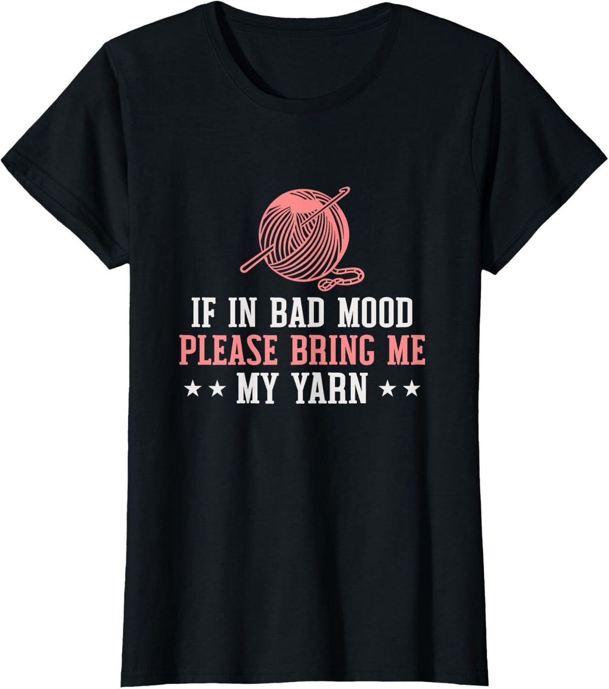 Womens Knitting & Crocheting Knitter Quote - Bring Me My Yarn Yarn Supply | Trending 2025 | Perfect for Crafters