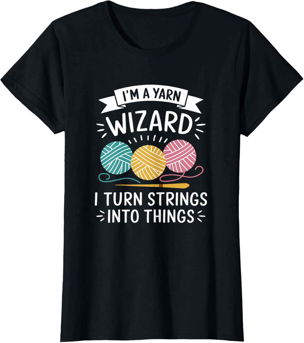 Knitting Magic Quote for Yarn Crafters Yarn Supply | Top Rated | Perfect for Crafters