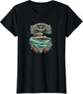Splashing Wave with Flowers River Queen Ski Boat Apparel Trending US Fan Favorite