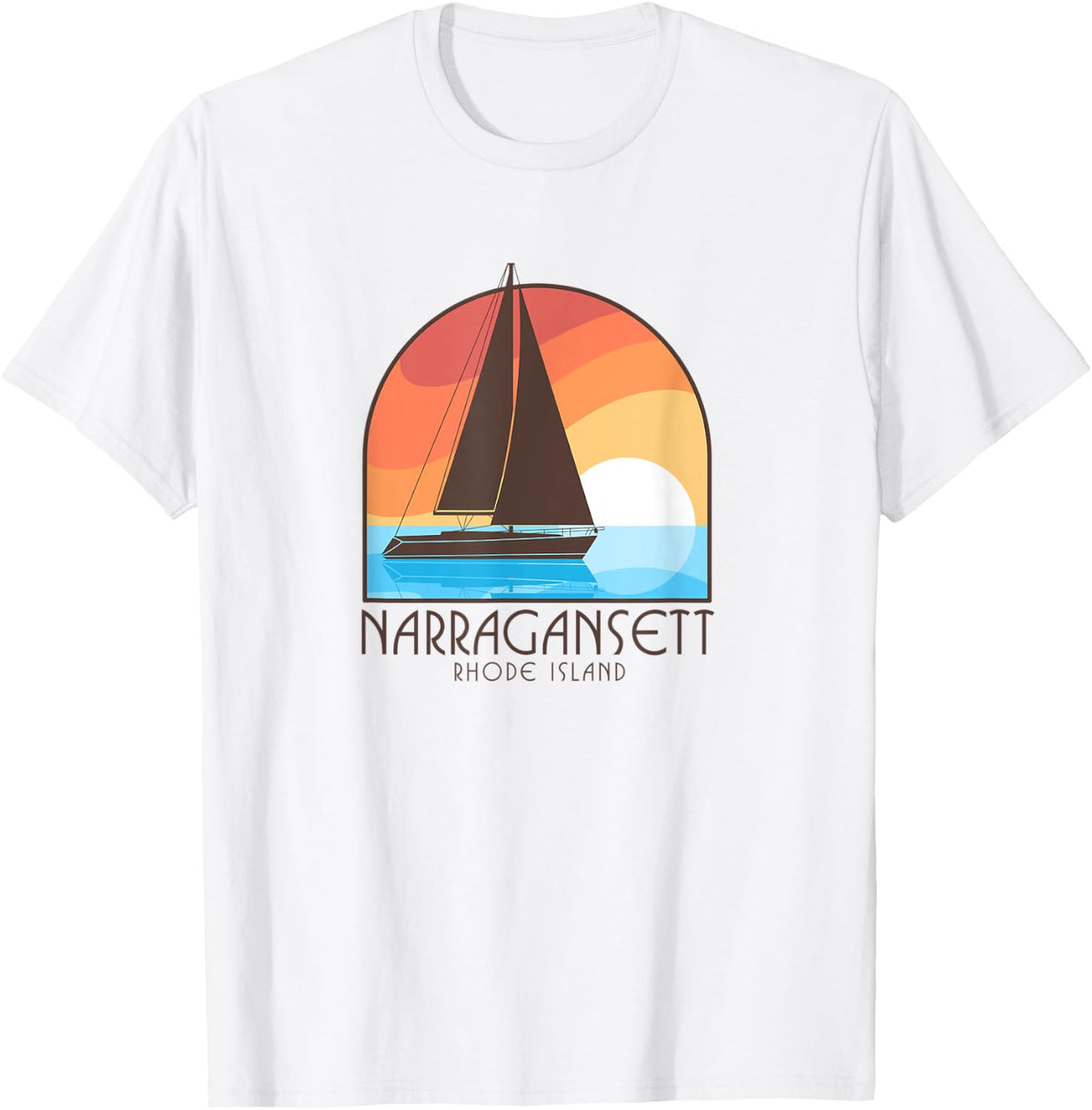 Narragansett Rhode Island RI Sailboat Apparel Viral TikTok Find Everyday Wear