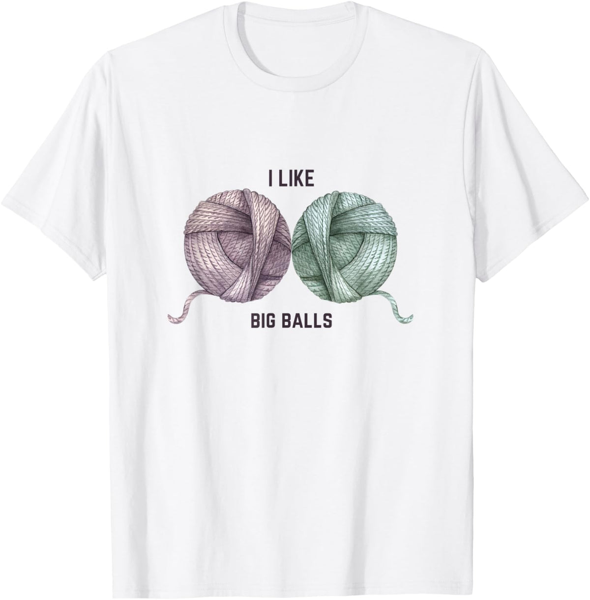 Funny I Like Big Balls of Yarn Yarn Supply | Trending 2025 | Perfect for Crafters