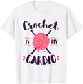 Crocheter Crochet Is My Cardio Yarn Crocheting Yarn Supply | Viral US Pick | Perfect for Crafters