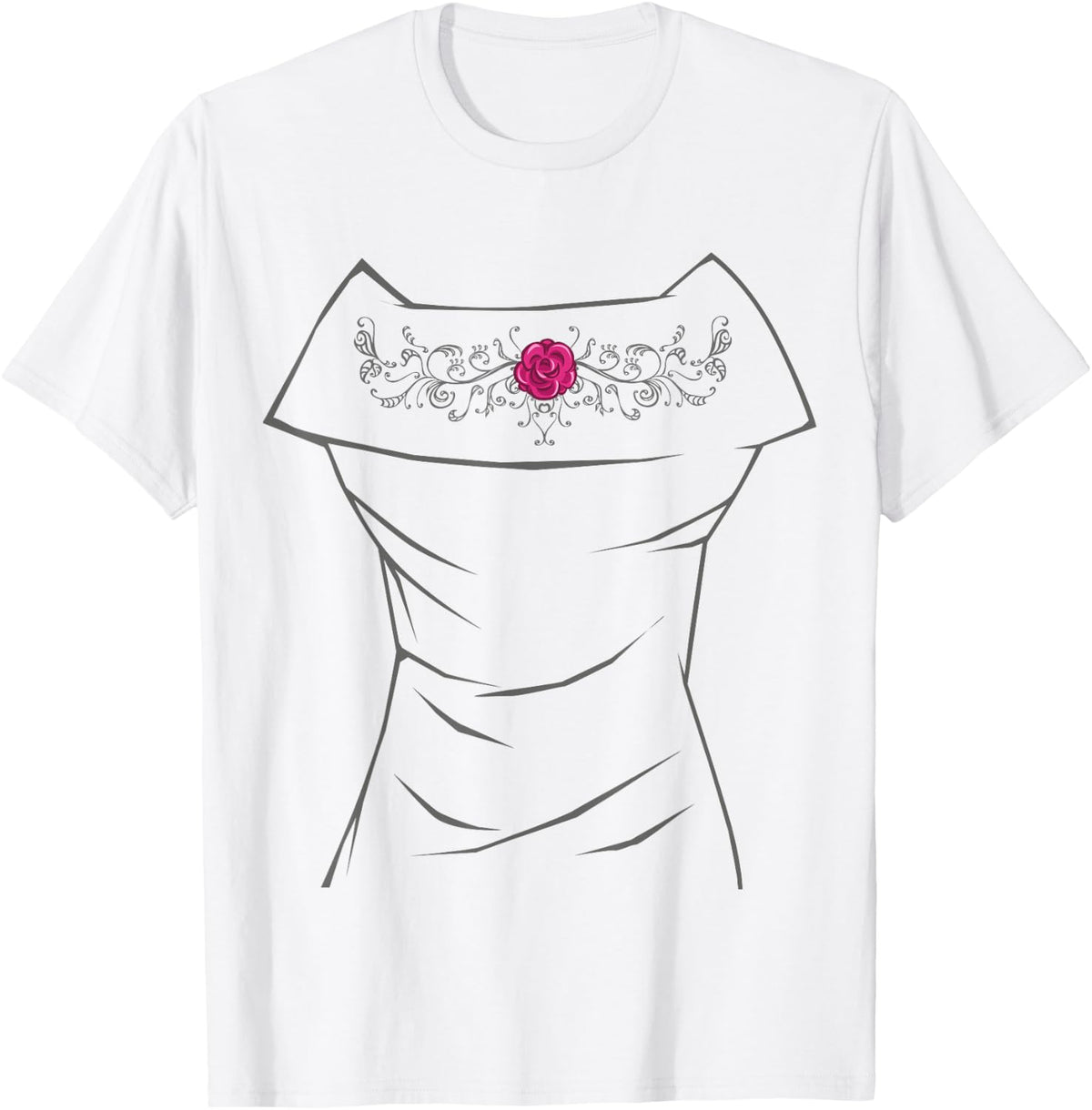 Wedding Dress Tee Shirt, Funny Bridal Shower Gift Ideas T-Shirt | Best Seller | High Conversion Title