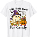Funny Halloween Knitting Trade Yarns Candy Trick or Treat Yarn Supply | Viral US Pick | Perfect for Crafters