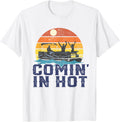 Comin In Hot Pontoon Boat Funny Boating Lake Gift For Dad Apparel High Search Demand Gift Ready