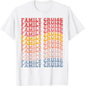 Family Cruise Groovy Cruise Vacation Cruising Cruise Boat Apparel High Search Demand Everyday Wear