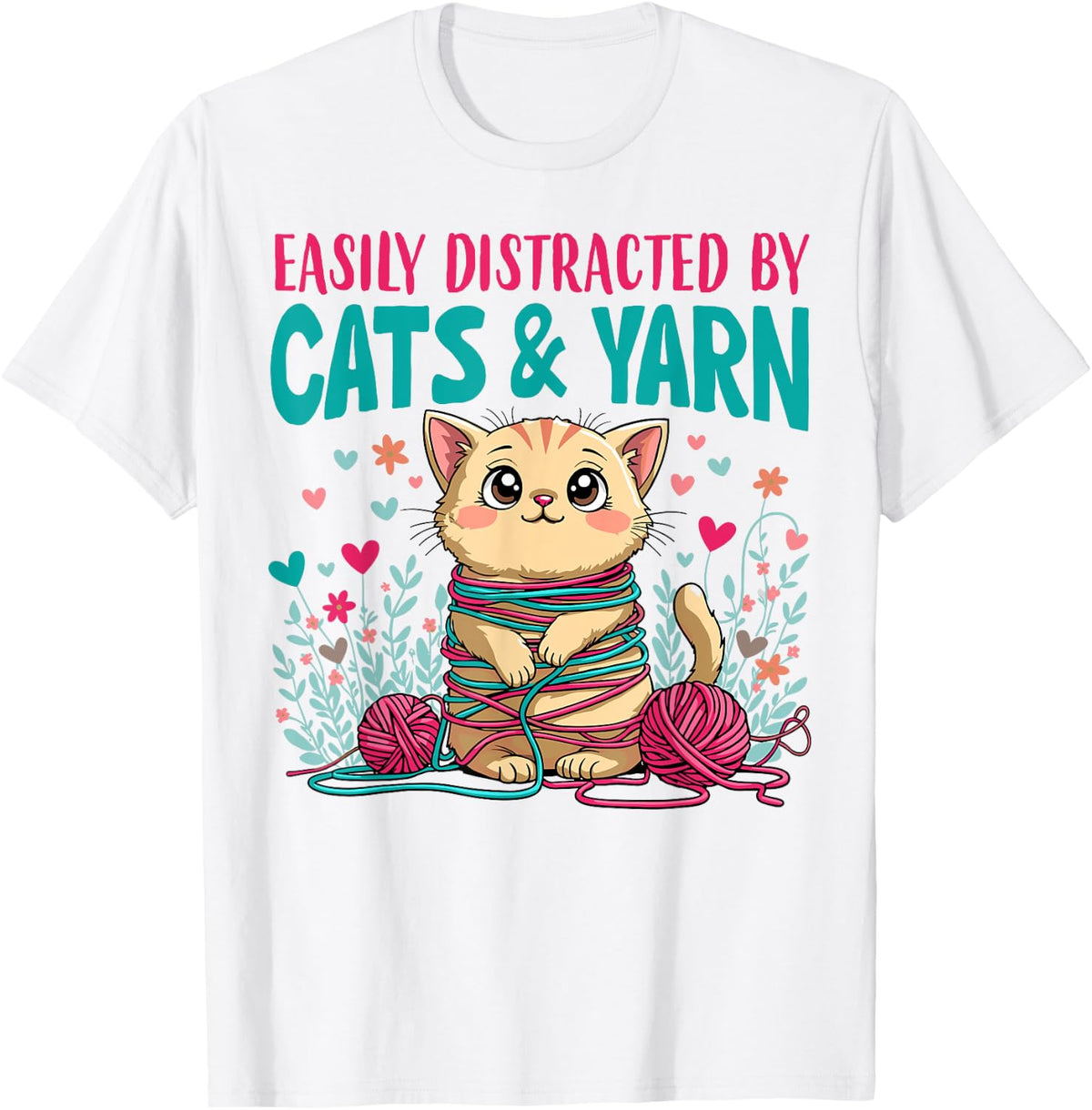 Easily distracted by Cats and yarn Yarn Supply | Top Rated | Best Seller Choice