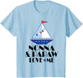 Kids Nonna and Papaw Love Me Grandchild Sailboat Apparel Comfort Fit US Top Pick