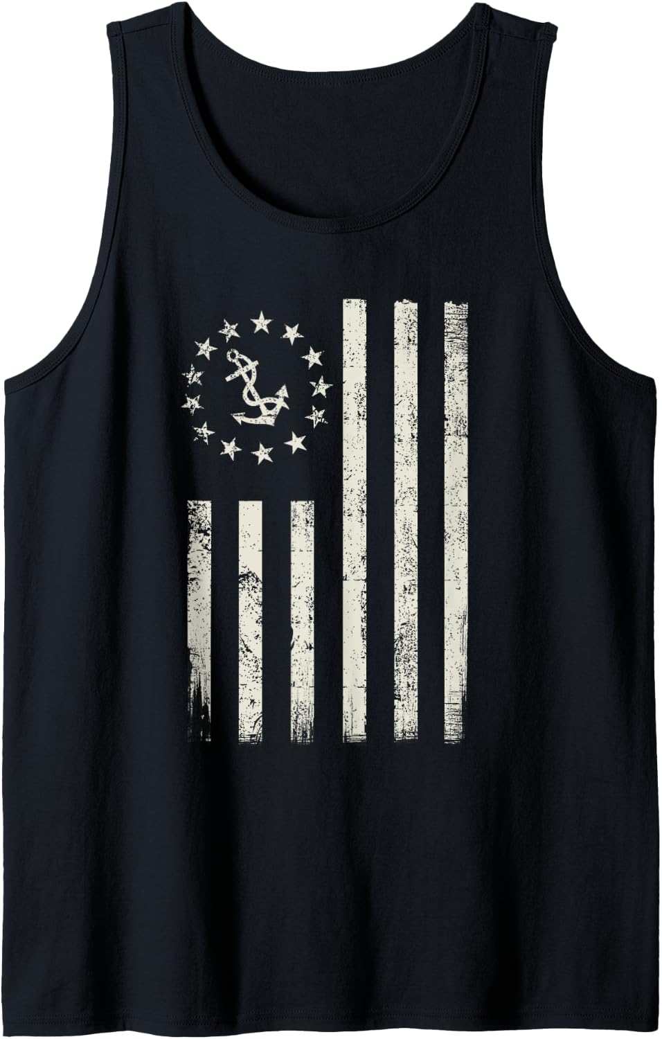 US Yacht Ensign Flag Boat Club T Shirt For Men Women Tank Top Tank Top Viral TikTok Find Fan Favorite