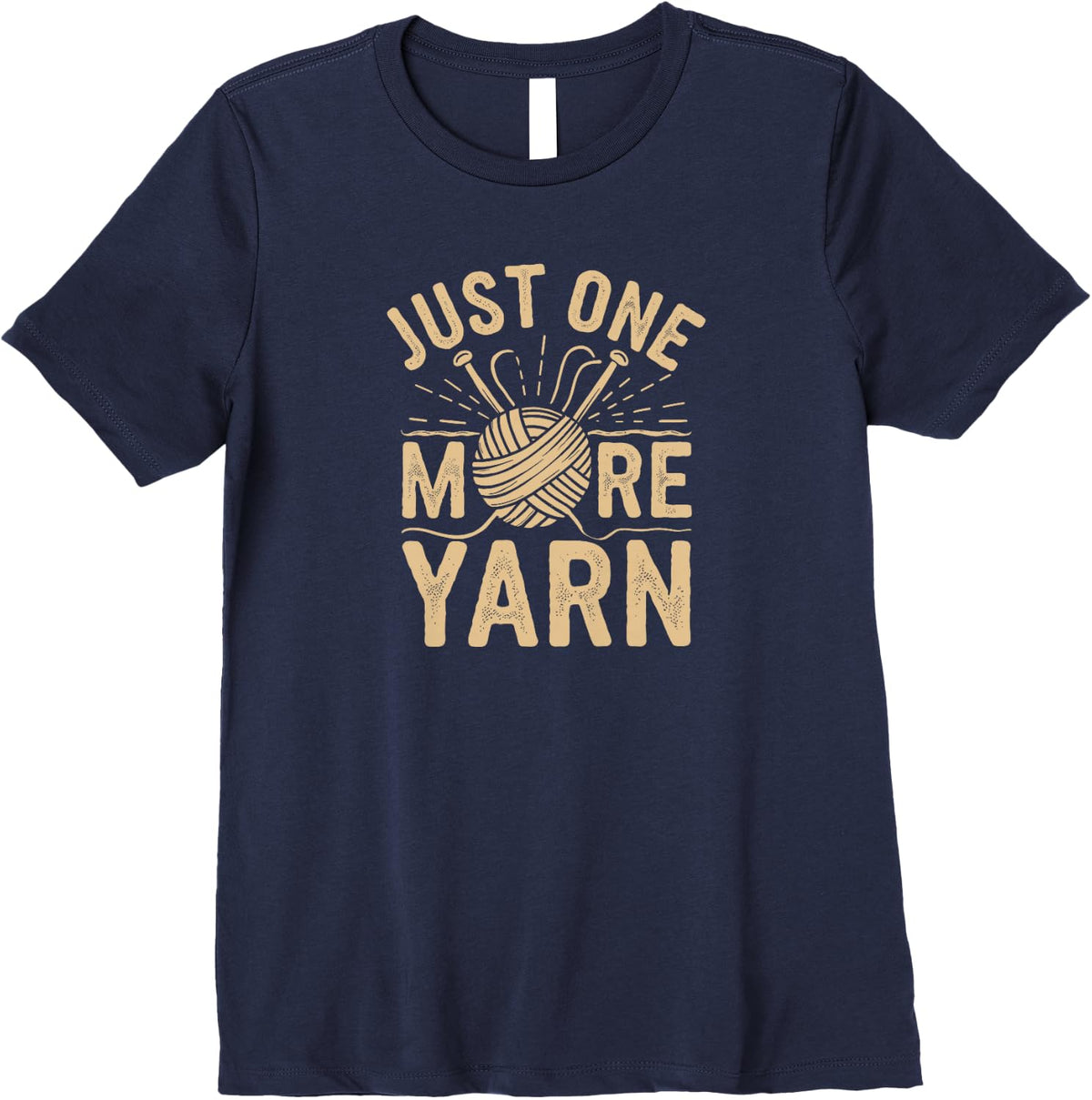 Womens Knitting Life Quote Just One More Yarn Premium Yarn Supply | Trending 2025 | High CTR Title